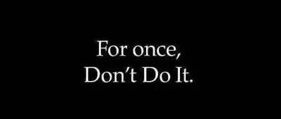 这一次，耐克让你 Don't do it ！