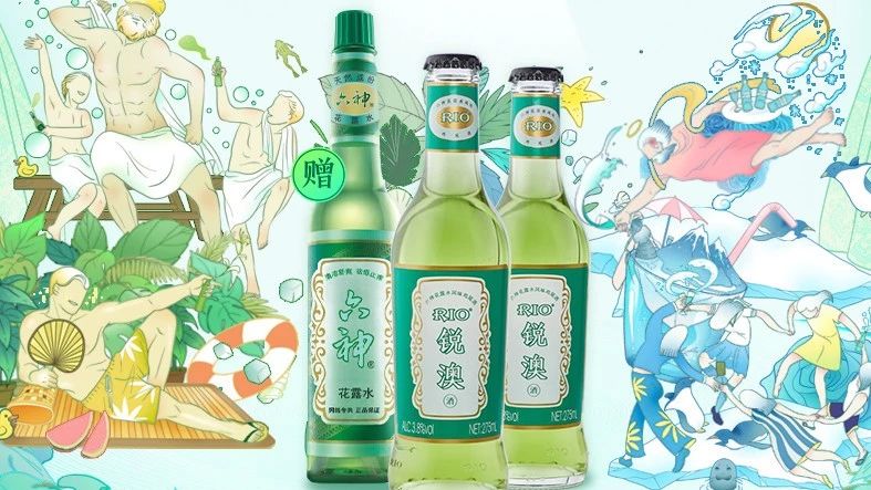 六神和RIO出了一款花露水味的鸡尾酒……