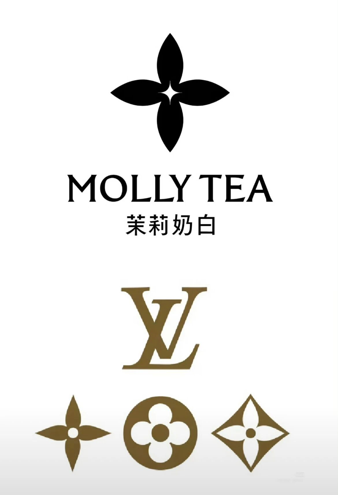 “撞脸”LV被罚1000万？网友给茉莉奶白支了一招，官方快来看！