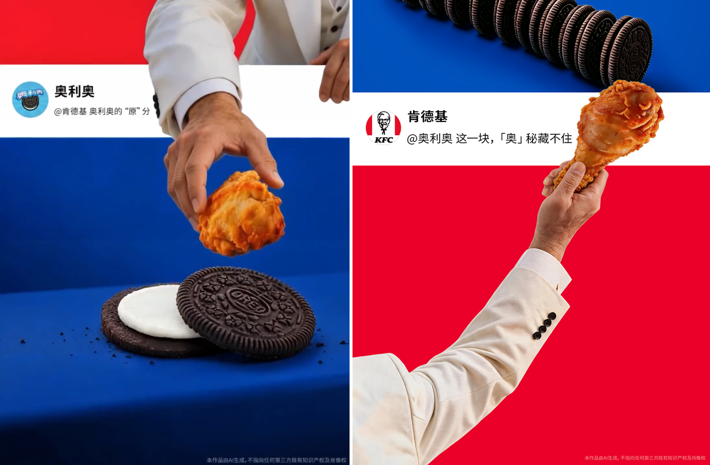 肯德基联名奥利奥，上新的产品好“邪恶”！
